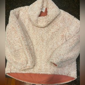 Lululemon Sherpa women’s large pink/coral excellent used condition oversized